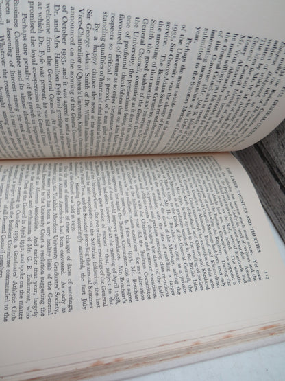 The Fusion of 1860 A Record of the Centenary Celebrations and a History of The University of Aberdeen 1860-1960 Edited By W. Douglas Simpson 1963