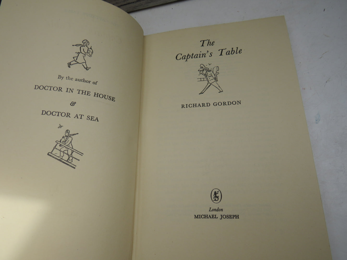 The Captain's Table By Richard Gordon 1956