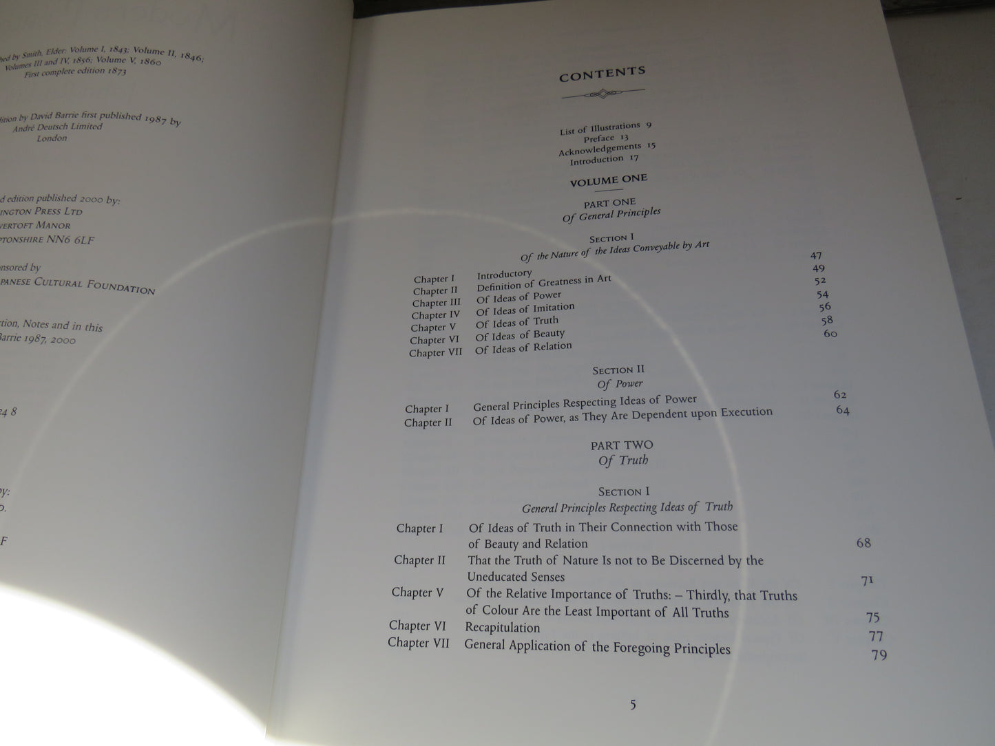 Modern Painters By John Ruskin Edited and Abridged By David Barrie 2000