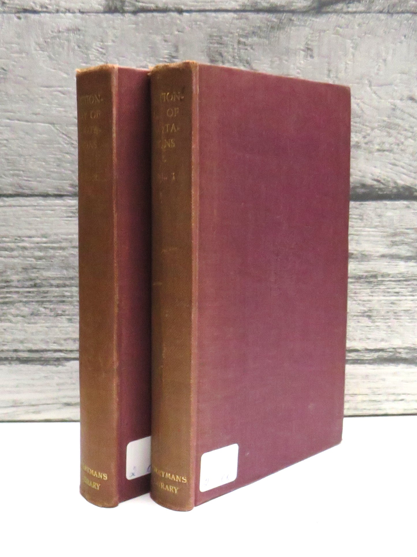 A Dictionary of Quotations and An Alphabet of Preverbs Volume I & II