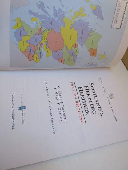 Scotland's Heraldic Heritage, The Lion Rejoicing by Charles J. Burnett & Mark D. Dennis, 1997 book image 5