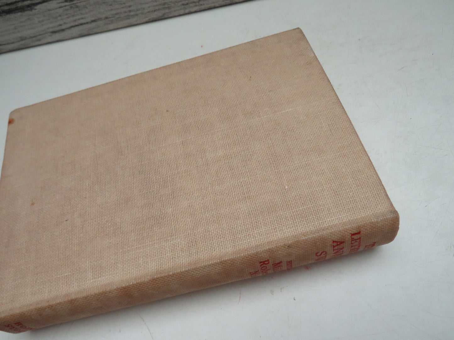 The Letters of Annie S. Swan Edited Mildred Robertson Nicoll 1946