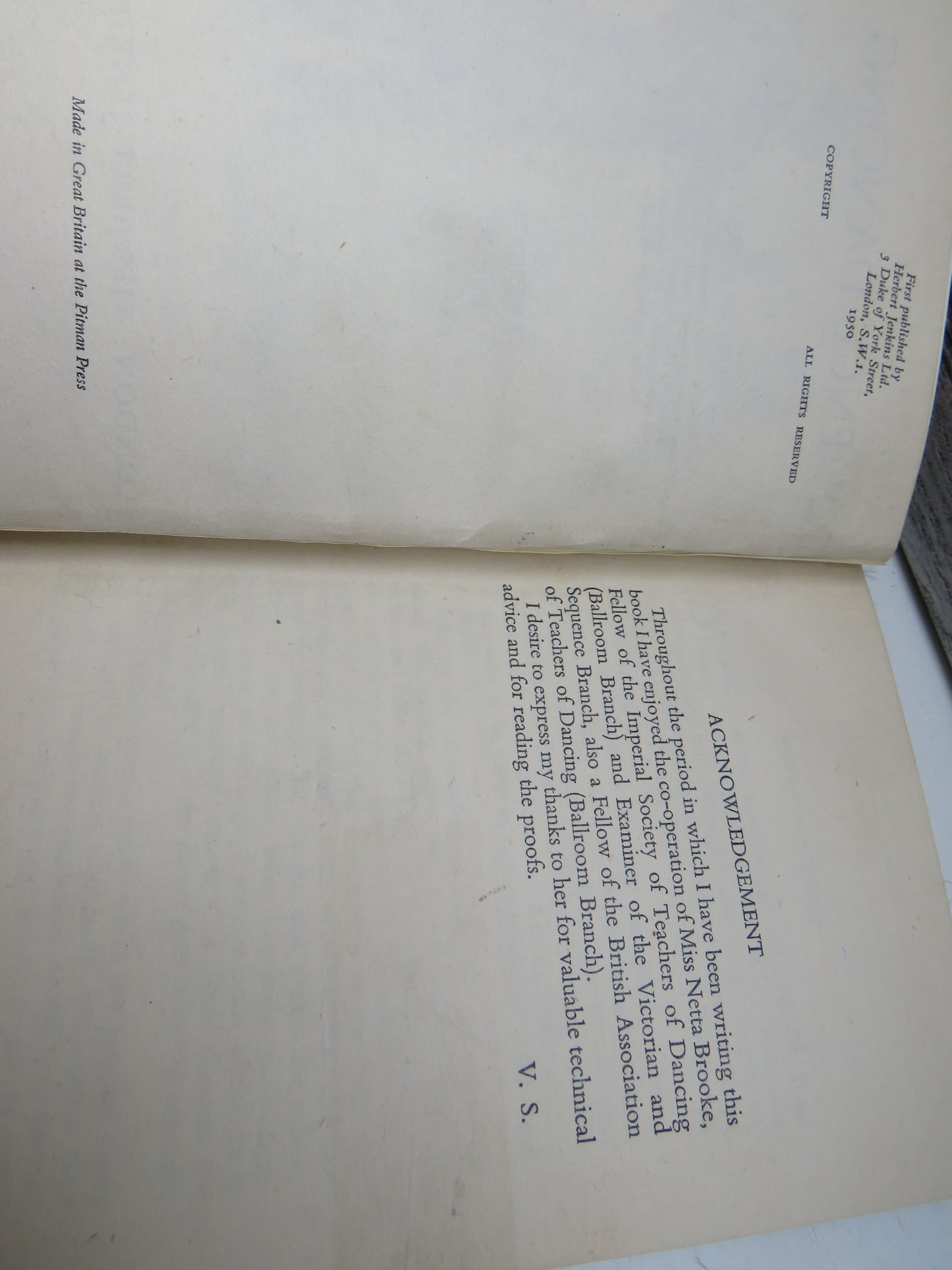 Sequence Dancing By Victor Silvester 1950