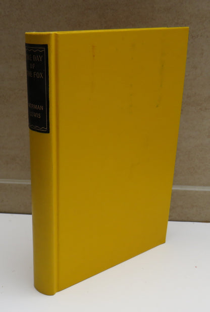 The Day of the Fox, a Novel by Norman Lewis, 1957 book image 2