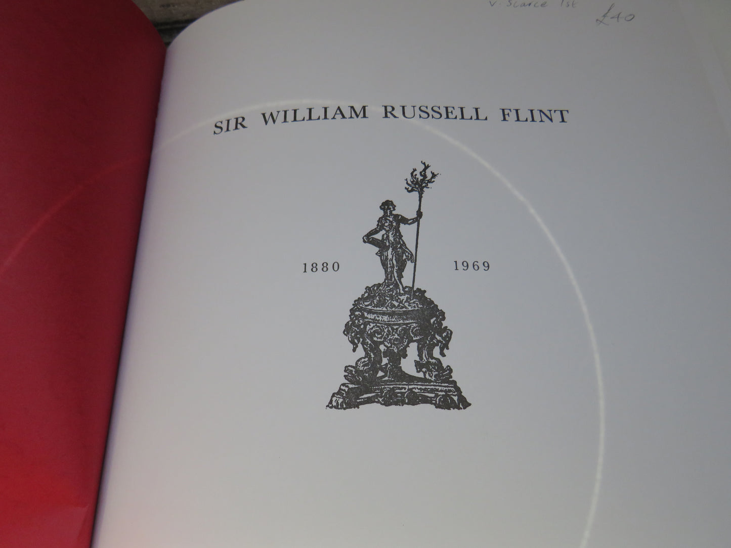 Sir William Russell Flint 1880-1969 By Ralph Lewis 1980 1st Edition