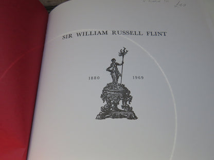 Sir William Russell Flint 1880-1969 By Ralph Lewis 1980 1st Edition book image 3