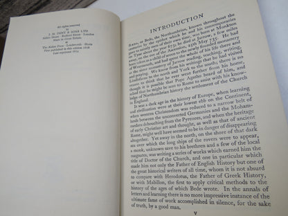 Bede's Ecclesiastical History of the English Nation 1954