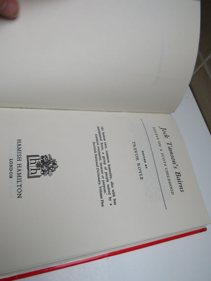 Jock Tamson's Bairns, Essays on a Scots Childhood, 1977 book image 4