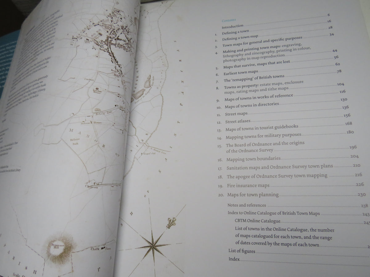 British Town Maps A History By Roger J.P. Kain & Richard R. Oliver 2015