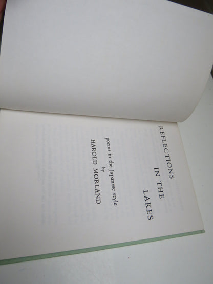 Reflections In The Lakes, Poems in the Japanese Style by Harold Morland, 1968 book image 3