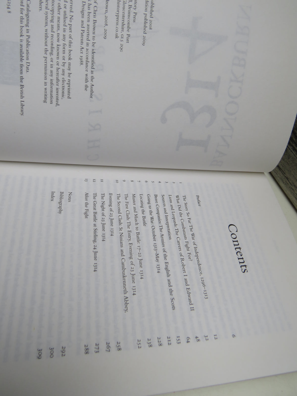 Bannockburn 1314 A New History By Chris Brown 2009