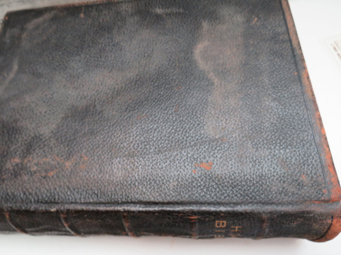 Large Antique Pulpit Bible The Holy Bible Containing The Old and New Testaments