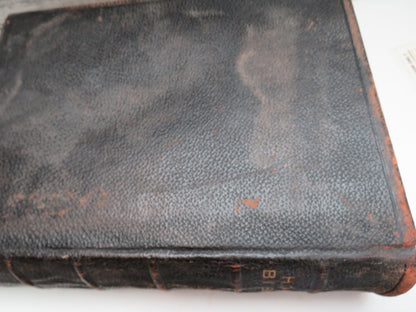 Large Antique Pulpit Bible The Holy Bible Containing The Old and New Testaments
