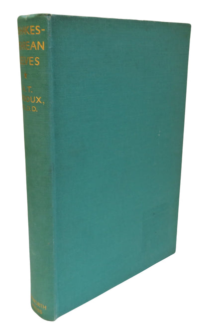 Shakespearean Selves An Essay In Ethics By Arthur Temple Cadoux 1938 1st Edition Book book front cover