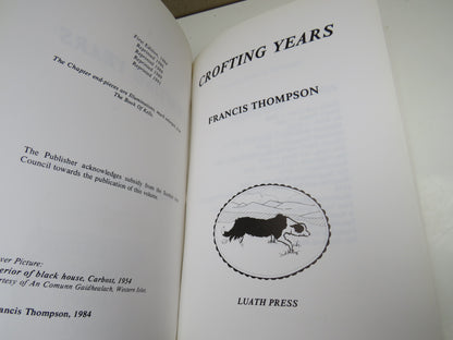 Crofting Years by Francis Thompson, 1991 book image 4