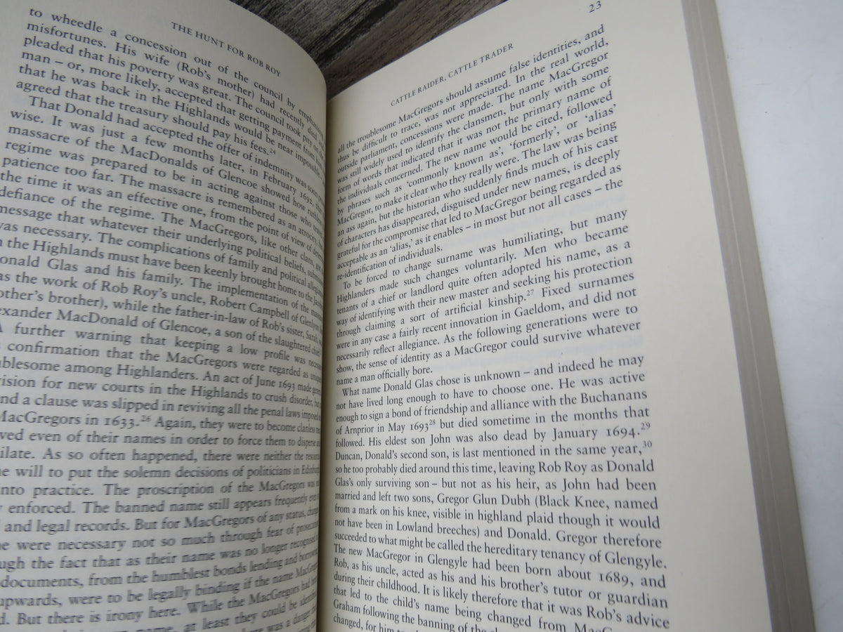 The Hunt For Rob Roy The Man and The Myths By David Stevenson 2016