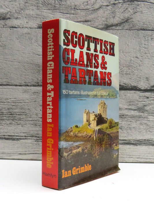 Scottish Clans & Tartans By Ian Grimble 1973 book front cover