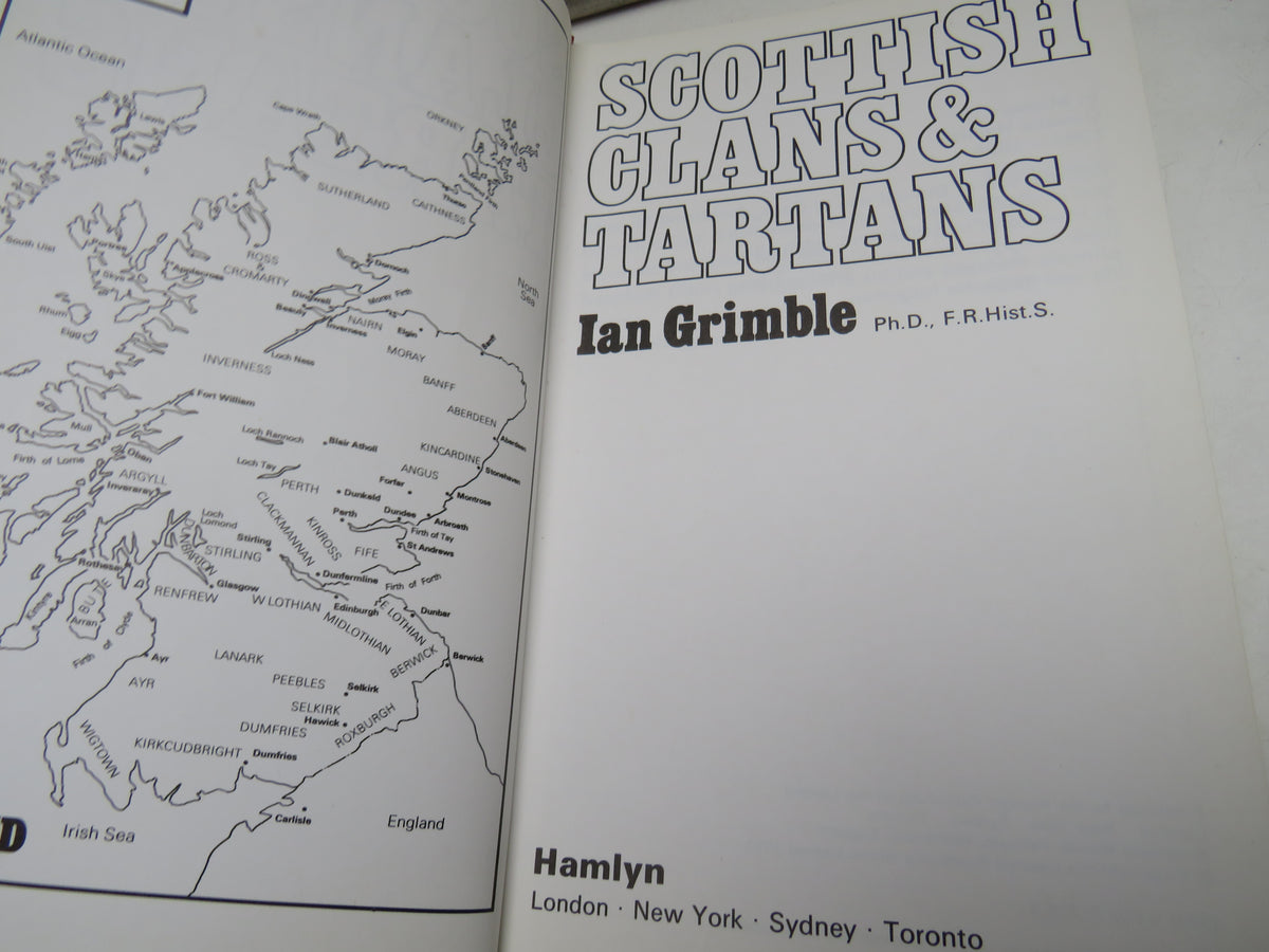 Scottish Clans & Tartans By Ian Grimble 1973