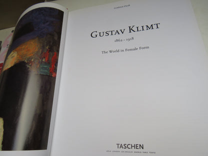 Gustav Klimt 1862-1918 The World In Female Form By Gottfried Fliedl 1990 book image 3