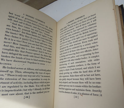 A Modern Symposium By G.Lowes Dickinson 1906 book image 7