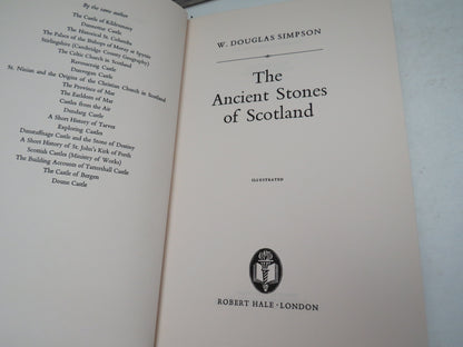 The Ancient Stones of Scotland By W. Douglas Simpson 1965