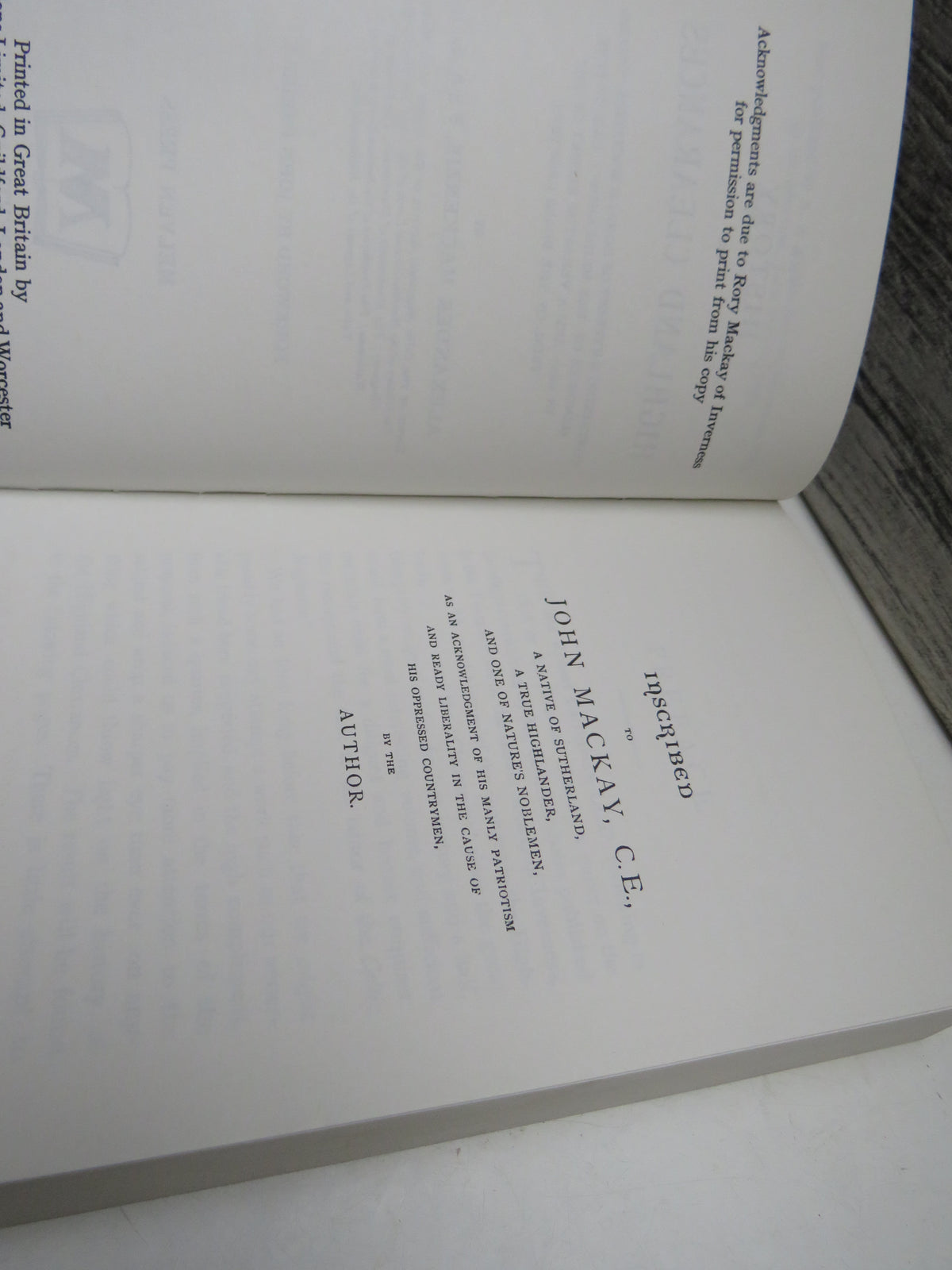 History of the Highland Clearances By Alexander Mackenzie 1979