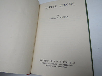 Little Women By Louisa M. Alcott "The Nelson Classics"