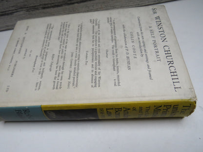 The Unknown Prime Minister The Life and Times of Andrew Bonar Law 1858-1923 By Robert Blake 1955
