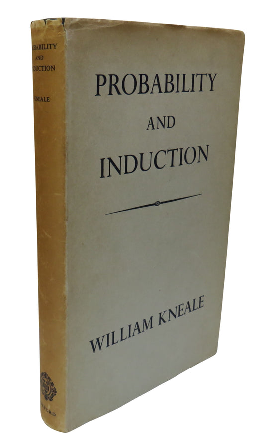 Probability and Induction By William Kneale 1949 Antique Book