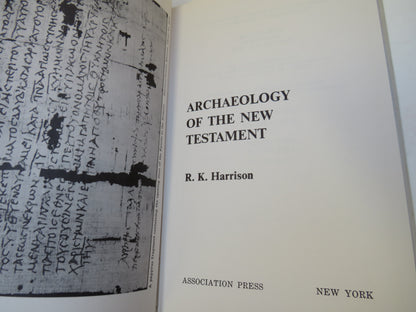Archaeology Of The New Testament By R. K. Harrison 1964 book image 4