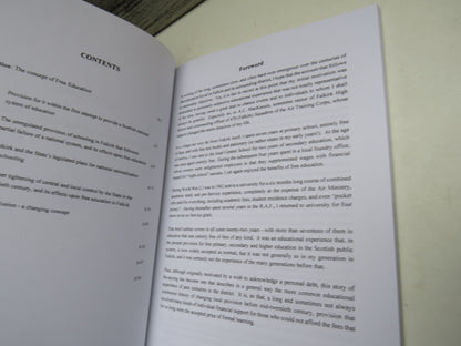 Free At Last The Long History of Fee-Paying In Falkirk's Schools By Dr. Andrew Bain 2015