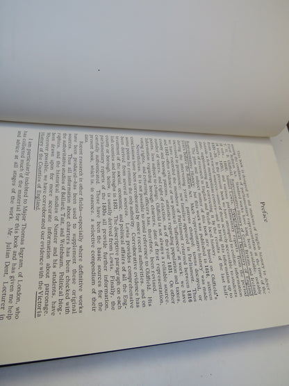 Parliamentary Representation, 1832 England and Wales By J. Holladay Philbin 1965 book image 3