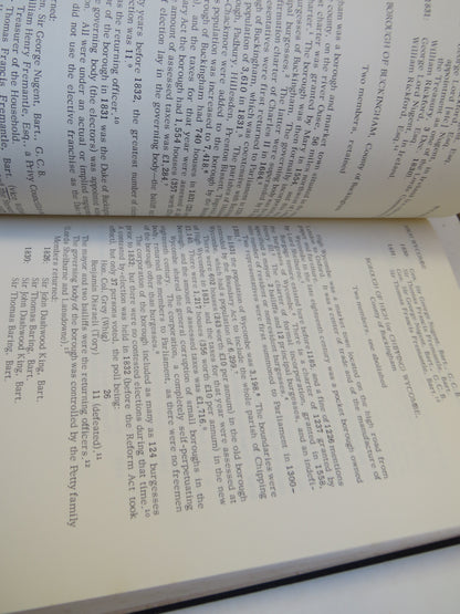 Parliamentary Representation, 1832 England and Wales By J. Holladay Philbin 1965 book image 4