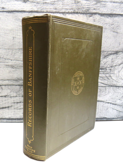 Records Of The County of Banff 1660-1760 One Hundred Years of County Government book front cover