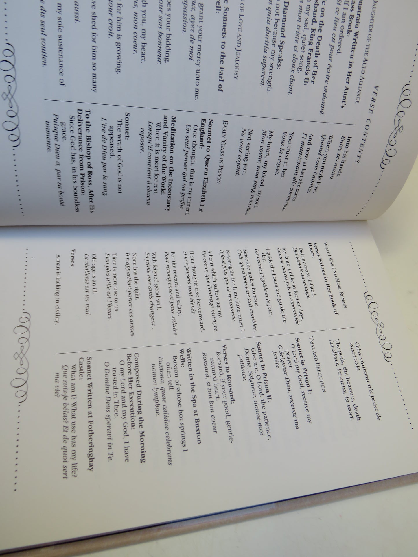 Bittersweet Within My Heart The Collected Poems of Mary, Queen of Scots Translated & Edited By Robin Bell 1992