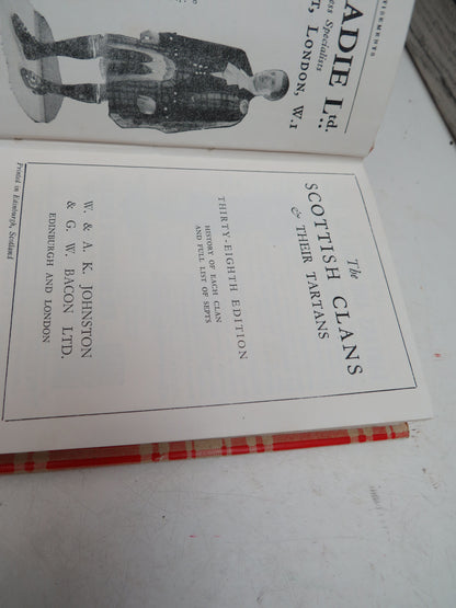 The Scottish Clans & Their Tartans 38th Edition 1955