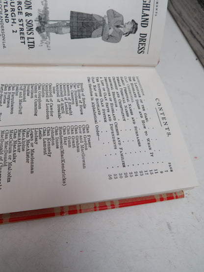 The Scottish Clans & Their Tartans 38th Edition 1955