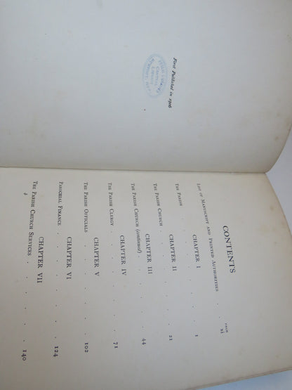 Parish Life In Mediaeval England By Abbot Gasquet 1906 Antique Book book image 5