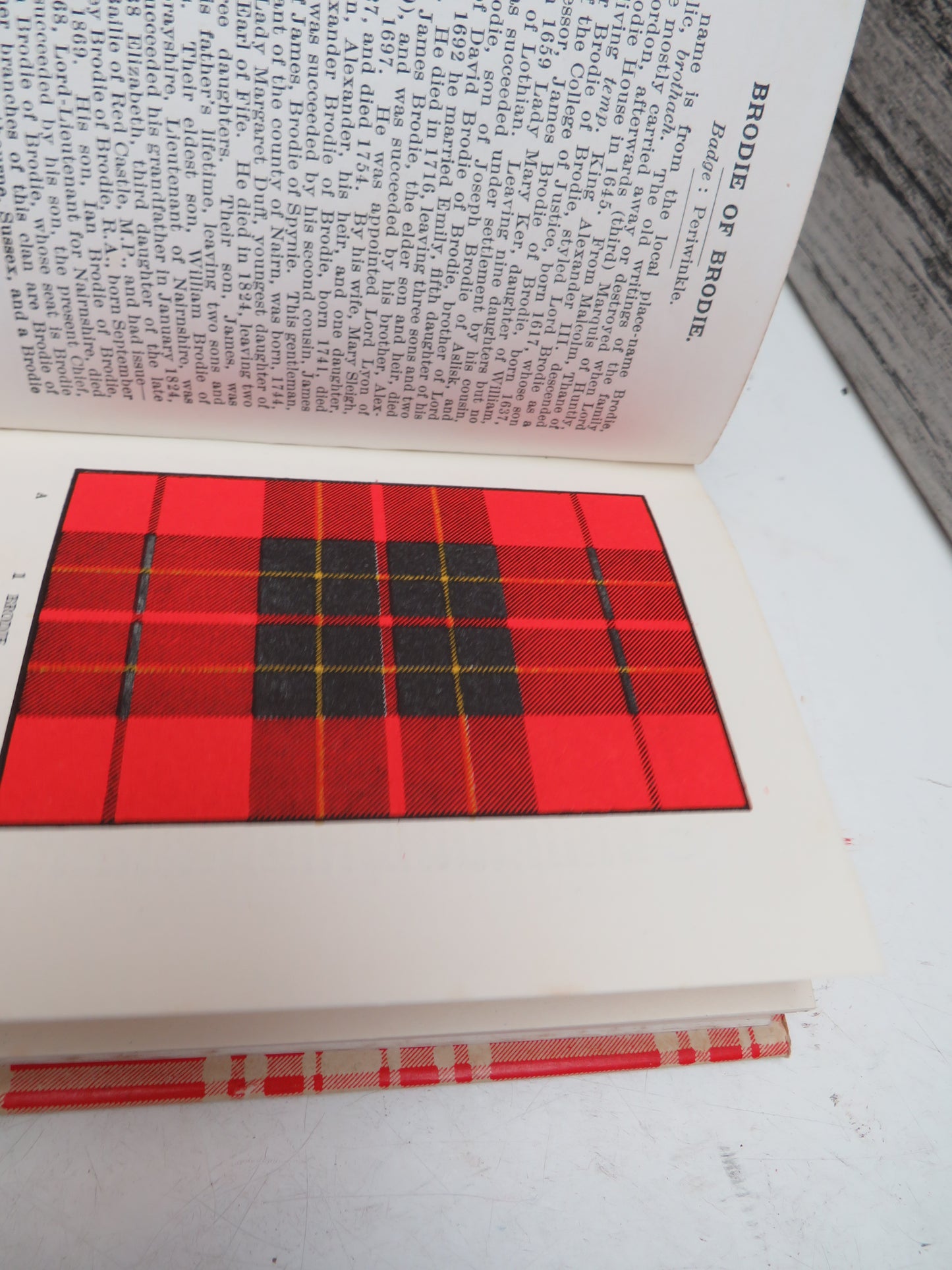 The Scottish Clans & Their Tartans 38th Edition 1955