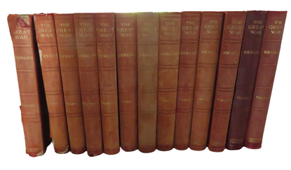 The Great War The Standard History of the All-European Conflict Volumes 1 - 13 1914 book front cover