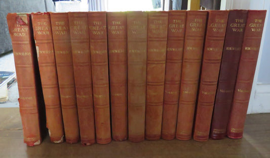 The Great War The Standard History of the All-European Conflict Volumes 1 - 13 1914