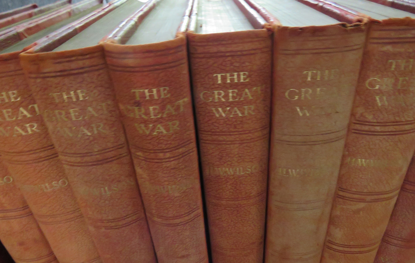 The Great War The Standard History of the All-European Conflict Volumes 1 - 13 1914