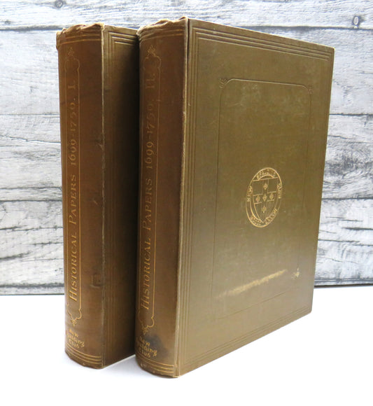 Historical Papers Relating To The Jacobite Period 1699-1750 Edited By Colonel James Allardyce 1895 Volume I & II