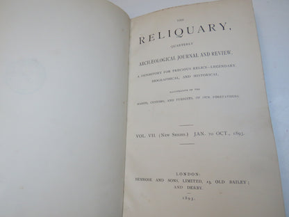 The Reliquary Quarterly Archaeological Journal and Review A Depository For Precious Relics-Legendary book image 4