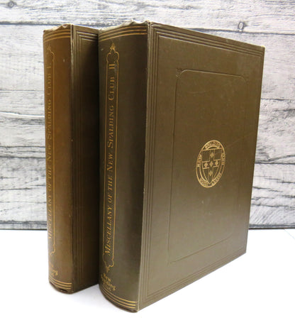 The Miscellany Of The New Spalding Club Volume I & II 1890 book front cover