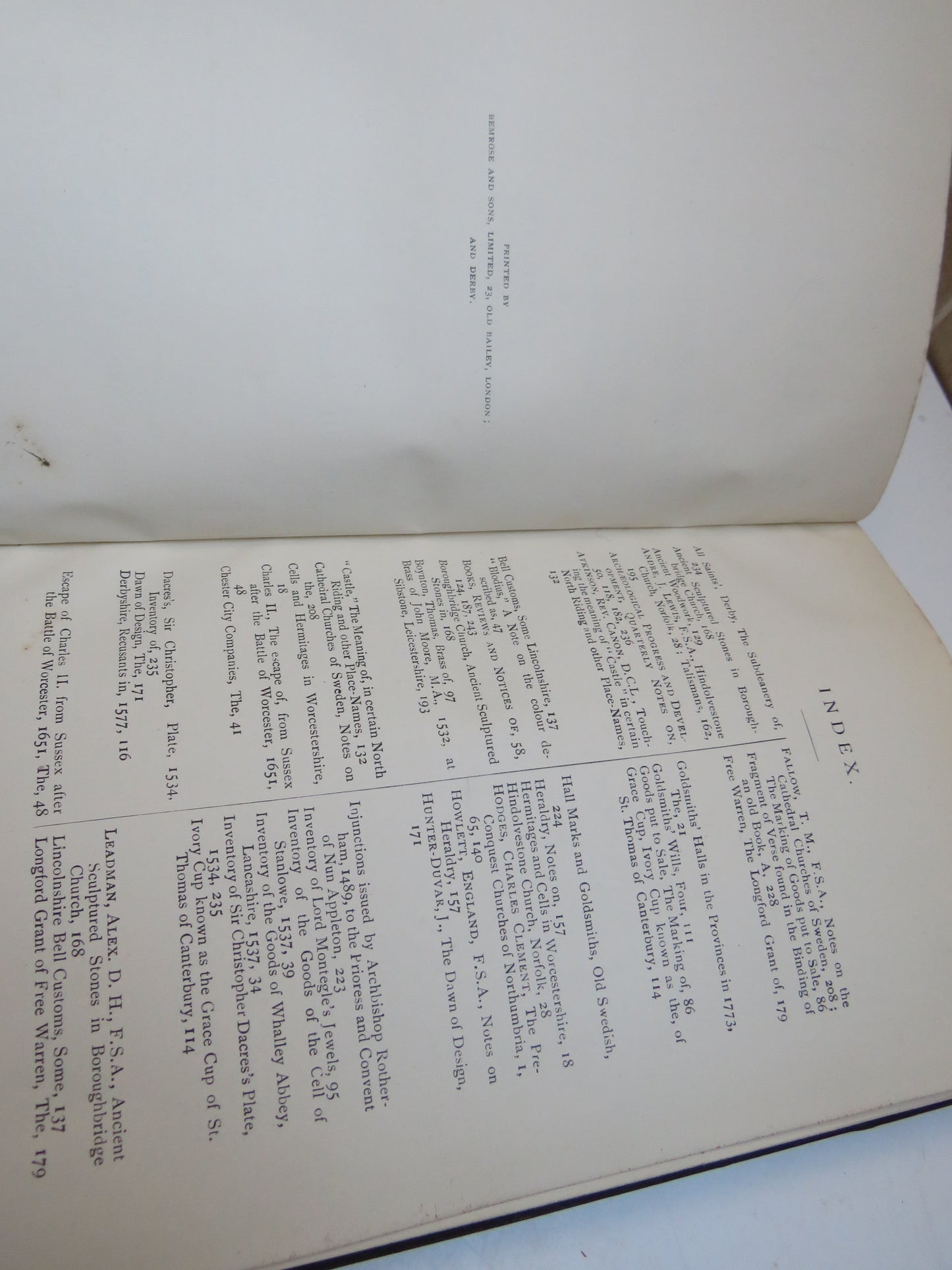 The Reliquary Quarterly Archaeological Journal and Review A Depository For Precious Relics-Legendary Biographical and Historical Vol VII 1893