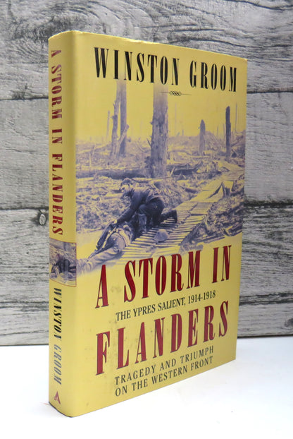 A Storm In Flanders The Ypres Salient, 1914-1918: Tragedy and Triumph On The Western Front By Winsto book front cover