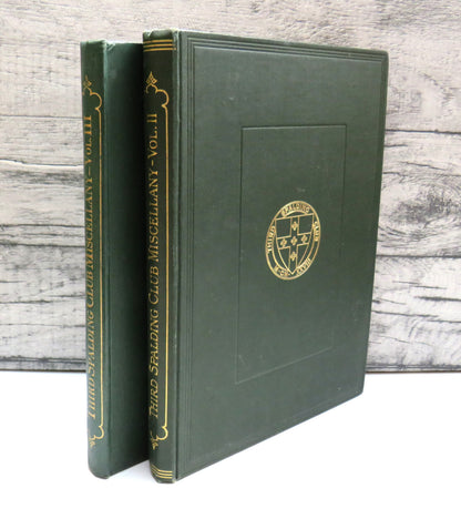 The Miscellany of the Third Spalding Club Volume II & III book front cover