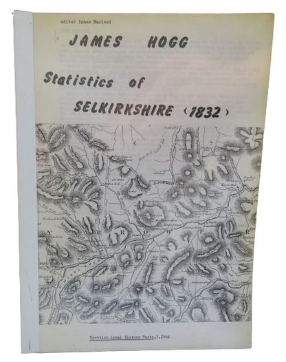 James Hogg Statistics of Selkirkshire (1832) 1984 book image 2