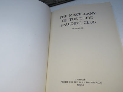 The Miscellany of the Third Spalding Club Volume II & III book image 7